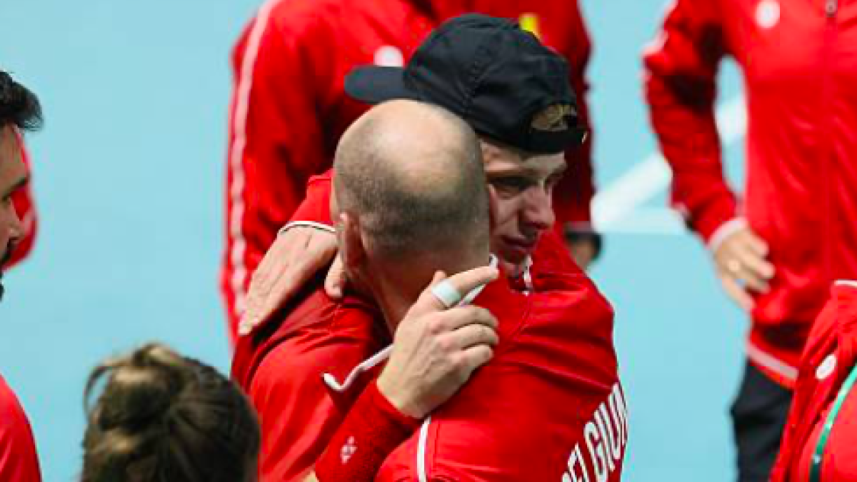 Steve Darcis hace balance del papel de Bélgica en Copa Davis. Fuente: Getty