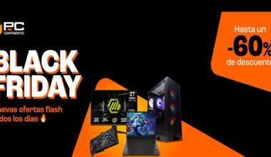 PcComponentes arranca su Black Week con rebajas históricas de hasta el 60% en tecnología y hogar