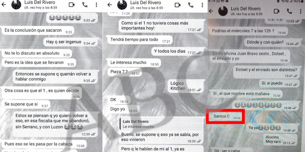 Un wasap sitúa a Leire Díez como sustituta de Santos Cerdán en la primera reunión con el fiscal Stampa