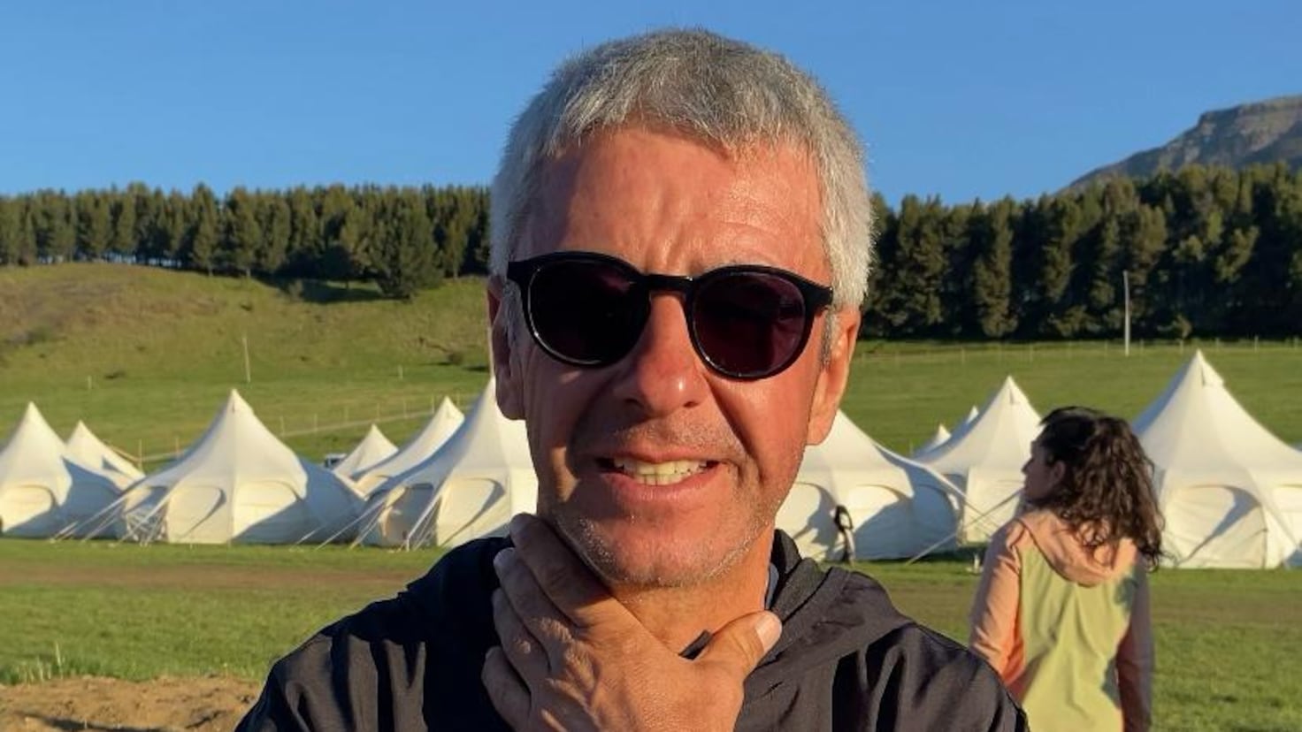 Es uruguayo y corrió 70 kilómetros en bicicleta sin asiento en la Patagonia chilena: “Llegué muy adolorido”