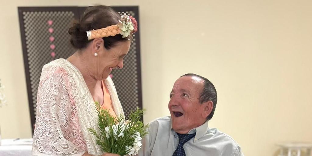 Pepa (71 años) y Pepe (67), una historia de película que acaba en boda