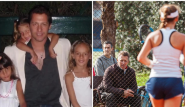 Le ganó a Pete Sampras, entrenó a figuras del tenis y tiene tres hijas en el circuito: “Mi deseo era compartir algo con ellas”