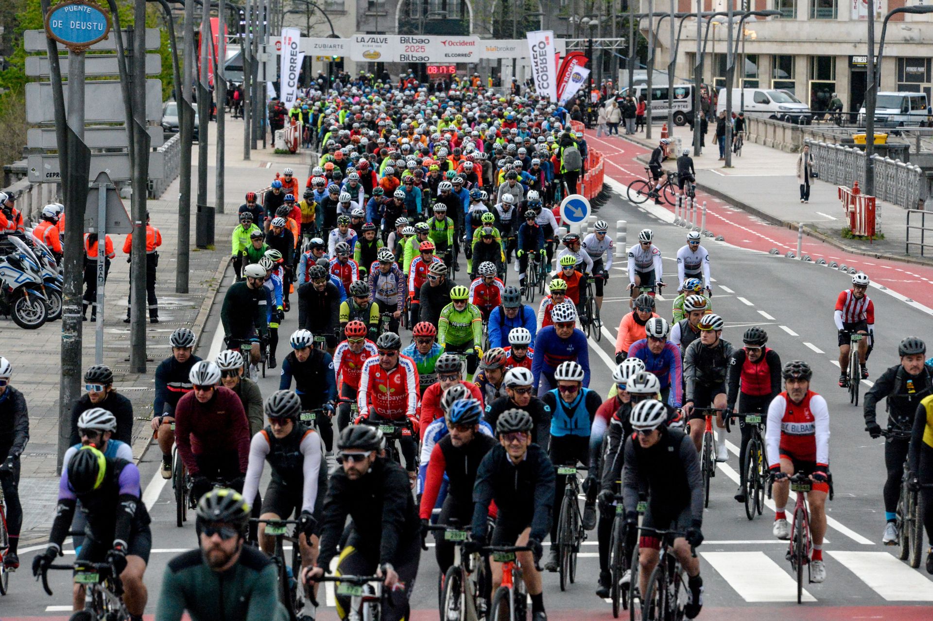 Imagen de la salida de la pasada edición.