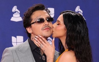 Angela Aguilar and Christian Nodal