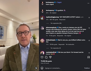 Kevin Spacey usó sus redes