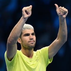 ¿A qué hora juega Alcaraz hoy contra Auger-Aliassime? TV y dónde ver online la semifinal de las ATP Finals