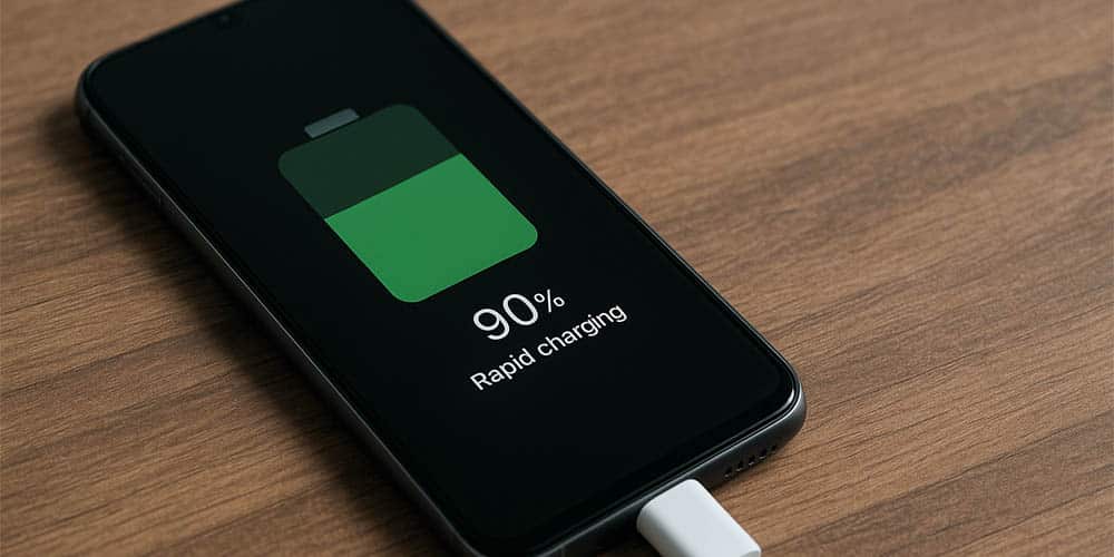 La carga rápida apenas afecta a la salud de la batería del móvil