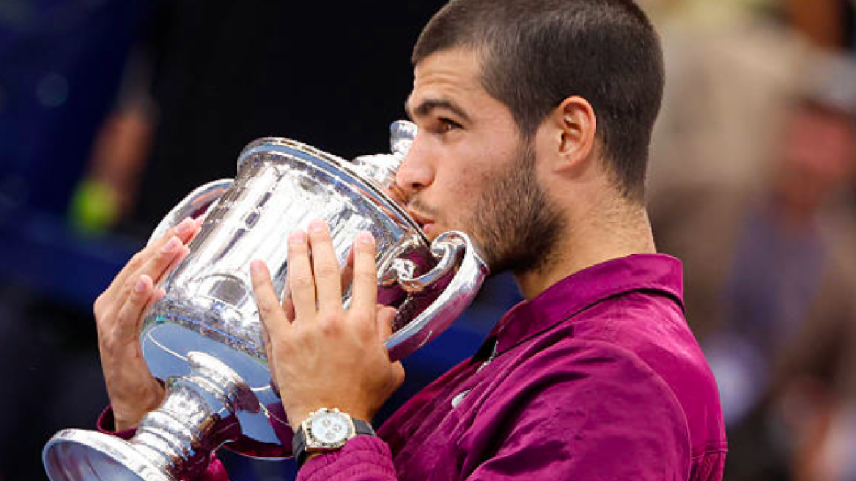 Carlos Alcaraz, el mejor ‘panadero’ de 2025. Fuente: Getty