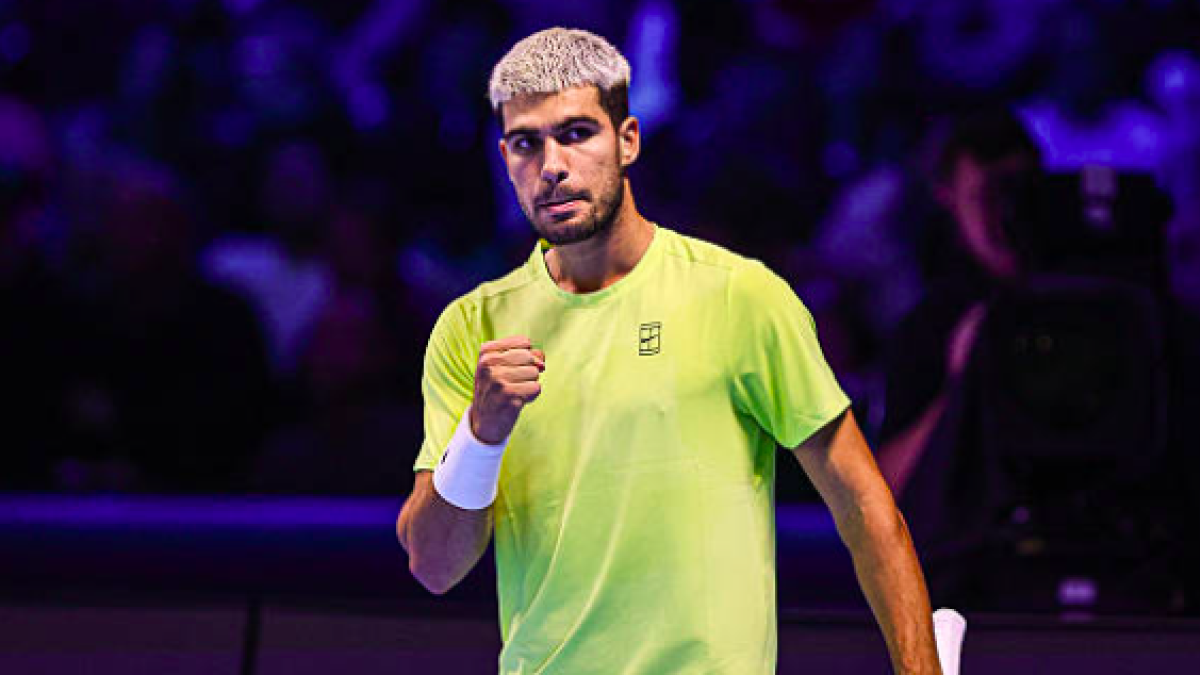 Carlos Alcaraz ha ganado a todo el top10 en 2025. Fuente: Getty
