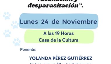 La Escuela de Salud programa una charla sobre el bienestar animal para el lunes 24