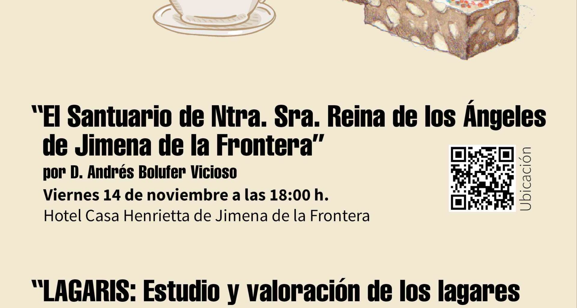 El Ayuntamiento de Jimena de la Frontera presenta la III Edición de las Charlas con Café y Piñonate 2025