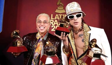 Conoce los ganadores al Latin Grammy del 2025
