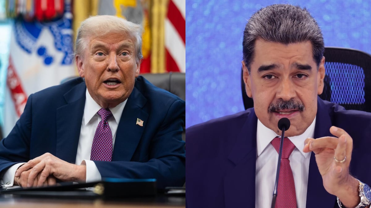 Trump cuestiona una guerra con Venezuela, pero advierte que Maduro tendría los días contados