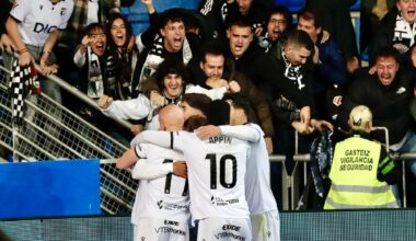 El Burgos CF se lleva el derbi ante el Mirandés en Mendizorroza