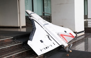 Un dron ruso Gerbera, recuperado