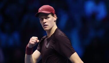 Resumen del Sinner - De Miñaur: ganador y resultado de las semifinales de las ATP Finals en Turín