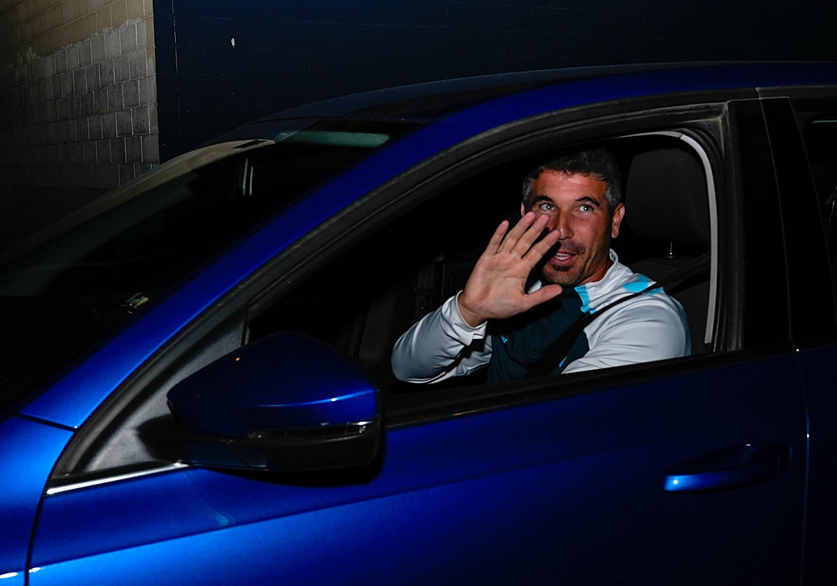 Las primeras palabras de Funes como entrenador del Málaga: «Estoy muy ilusionado, gracias»