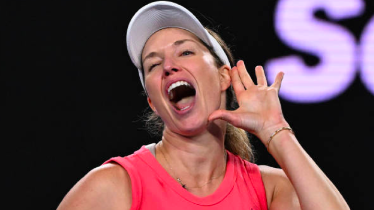 Danielle Collins presente a su nuevo novio. Fuente: Getty