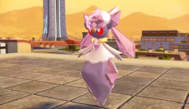 Diancie en leyendas Pokemon ZA