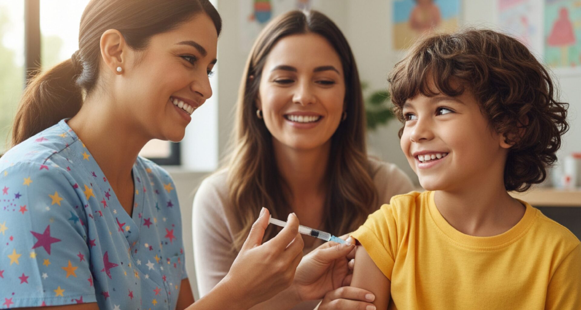 Llega el invierno: pediatra anima a los padres a vacunar a sus hijos