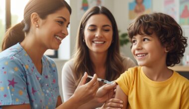 Llega el invierno: pediatra anima a los padres a vacunar a sus hijos