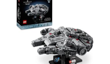 El set Halcón Milenario de Star Wars LEGO a precio de regalo hasta agotar stock