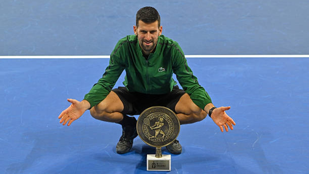 Djokovic invertirá 20 millones de euros en club de tenis de Atenas. Foto: Gettyimages