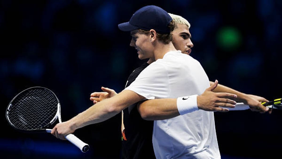 Djokovic confiesa qué siente cuando ve los Alcaraz-Sinner: "Solo lo he sentido un par de veces viendo a Federer y Nadal". Foto: Gettyimages