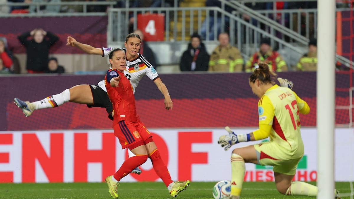 España resiste y rasca un empate ante Alemania en la ida de la final de la Nations League | Fútbol