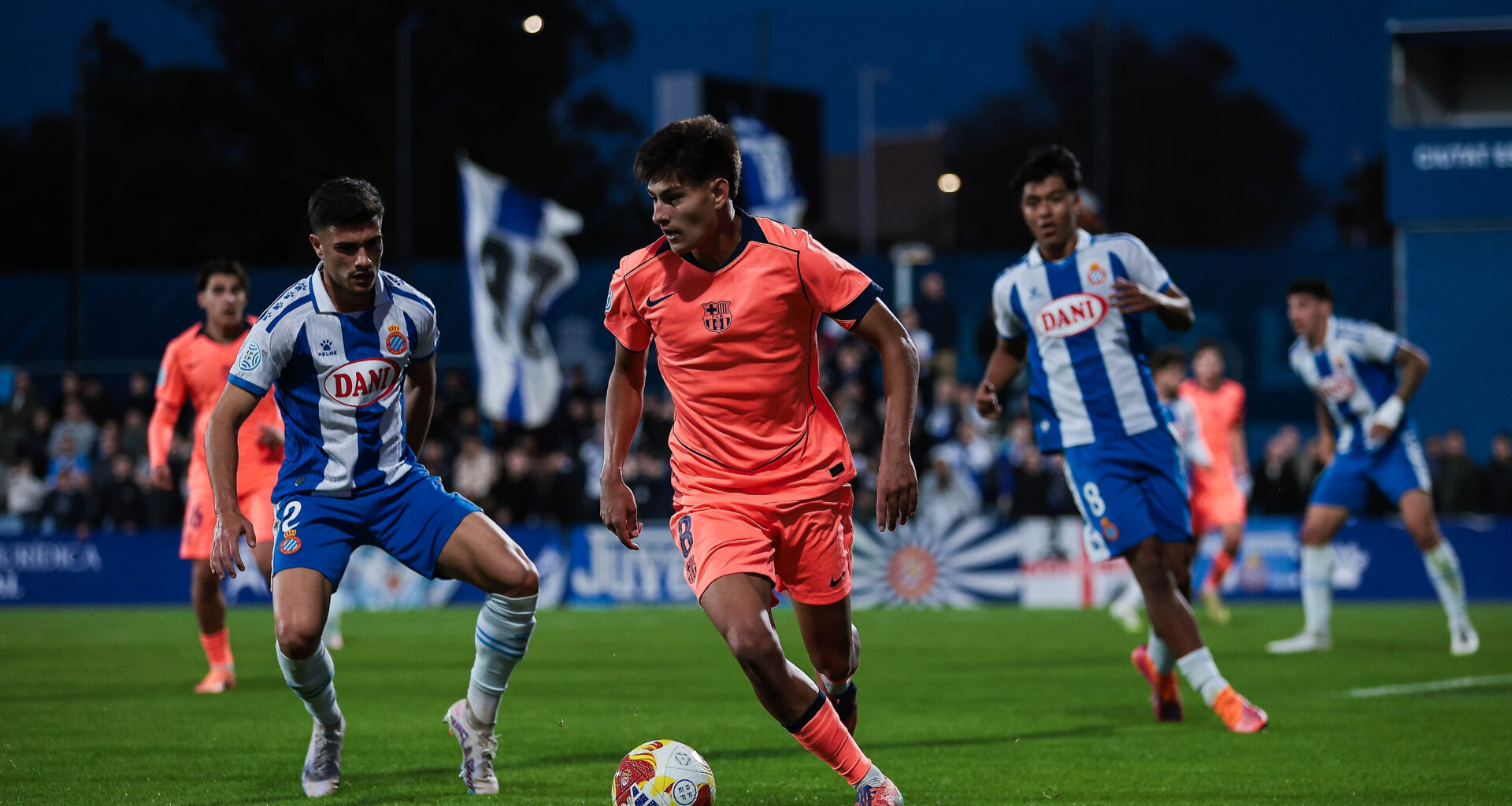 Espanyol B - Barça Atlètic: Derrota en el derbi de filiales (1-0)
