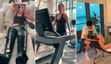 “Un día en mi vida”: una figura del tenis mostró con un video cada detalle de su preparación para el circuito