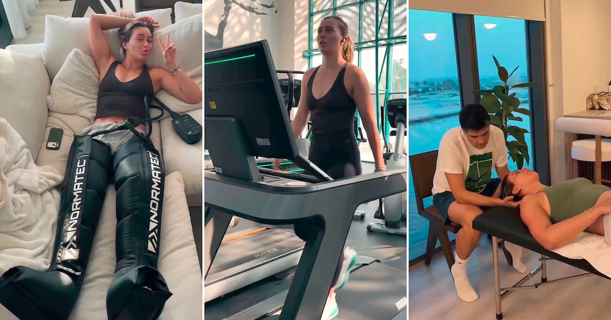 “Un día en mi vida”: una figura del tenis mostró con un video cada detalle de su preparación para el circuito