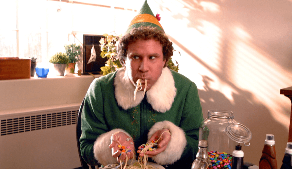 Una escena de la película Elf