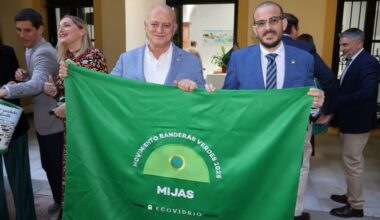 Mijas recoge la Bandera Verde tras lograr la mayor puntuación jamás alcanzada en España – Ayuntamiento de Mijas
