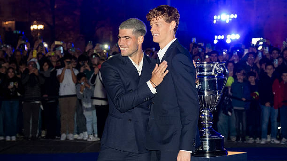 Estos son los desorbitados precios para el partido de exhibición de Sinner y Alcaraz en Corea del Sur. Foto: Gettyimages