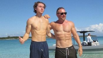 David Guetta y su hijo