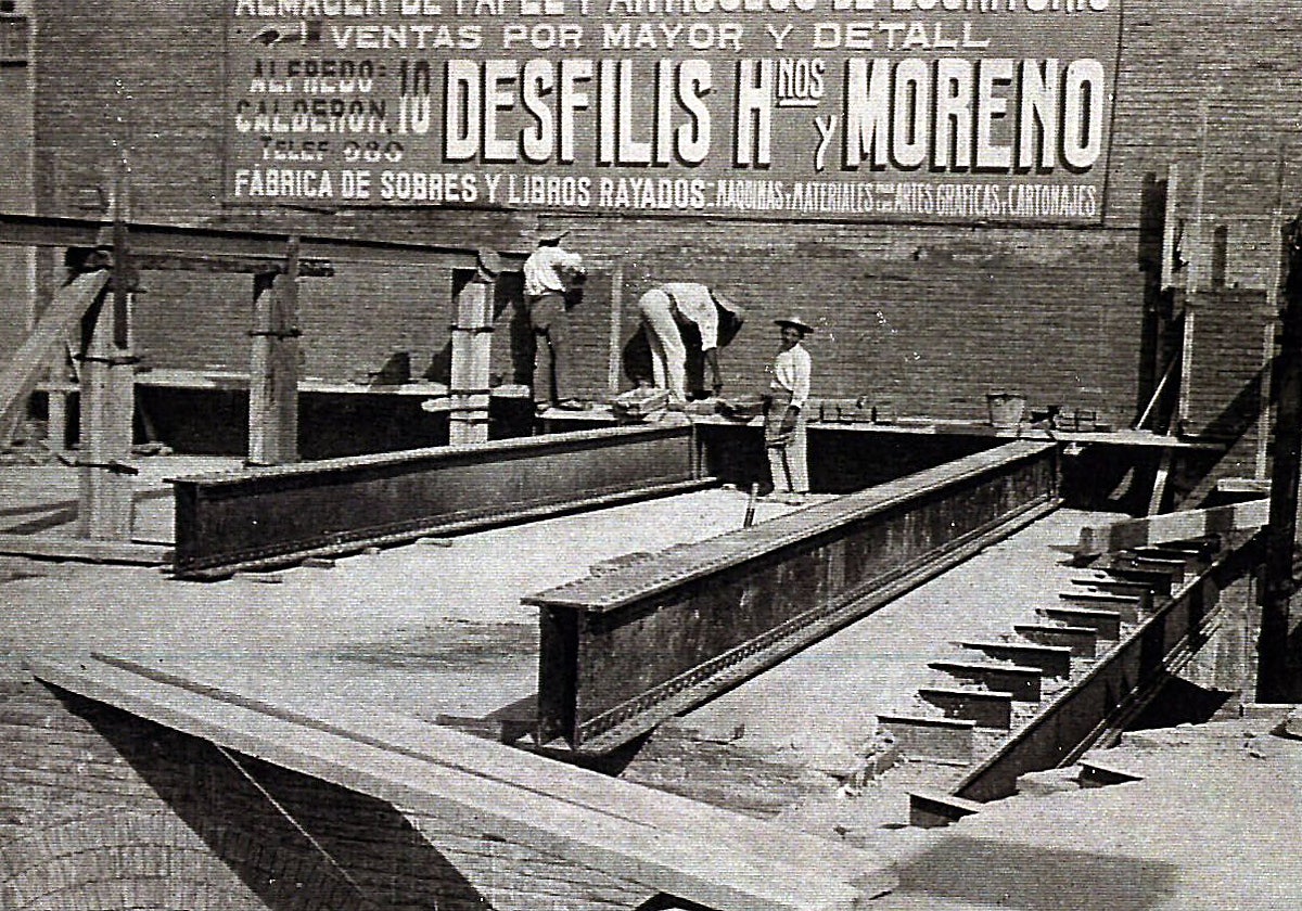 Así se hizo el edificio de Correos que acogerá a Sorolla