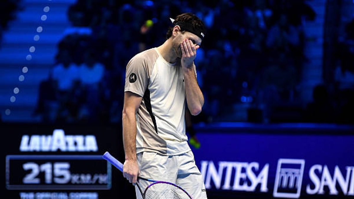 Fritz, tras su eliminación de las ATP Finals: "Ahora mismo estoy muy disgustado". Foto: Gettyimages