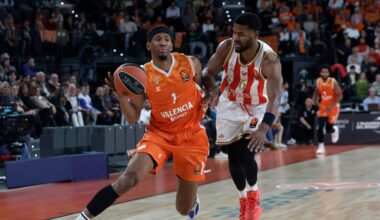 Valencia-Estrella Roja | El colíder también cae en el Roig Arena