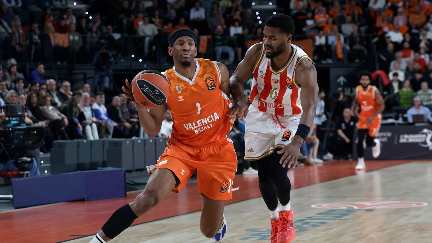 Valencia-Estrella Roja | El colíder también cae en el Roig Arena