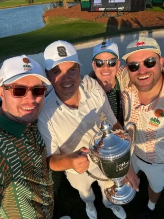 Valimaki, con el trofeo © PGA Tout