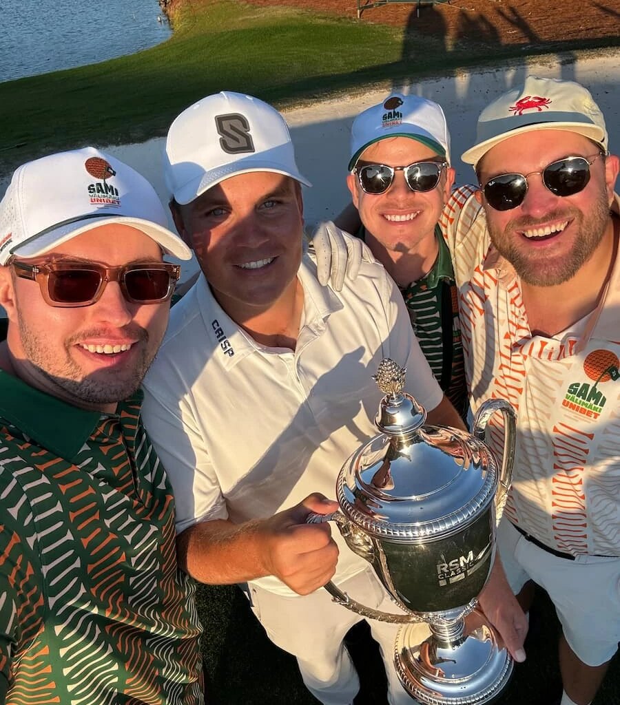 Valimaki, con el trofeo © PGA Tout