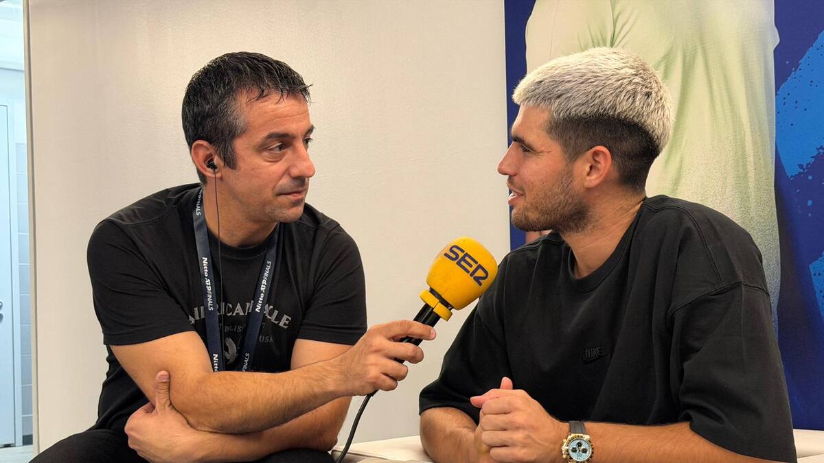 Alcaraz mantiene su ambición consagrado como número 1: "¿Mi deseo? Terminar el año con los títulos de las Finales ATP y la Davis" | Tenis