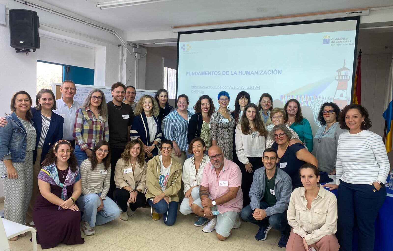 Participantes en la formación en humanización al profesorado de FP en Gran Canaria