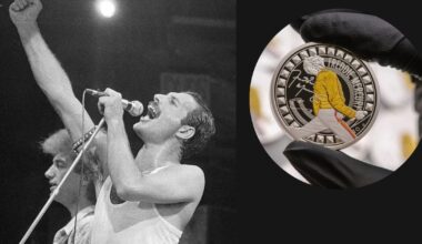 A 40 años del icónico show en Live Aid, Reino Unido lanza una impactante moneda homenaje a Freddie Mercury
