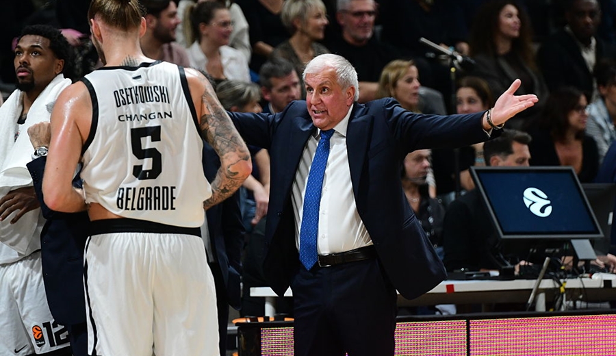 El enfado de Obradovic con sus jugadores tras la última derrota