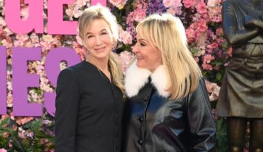 Bridget Jones inaugura su estatua con el abrigo menos Bridget y más tendencia