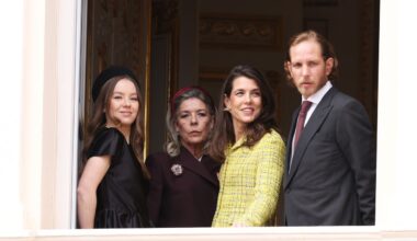 Del dos piezas de Chanel de Charlotte Casiraghi, el vestido clásico Dior de Beatrice Borromeo o el Prada de Alexandra de Hannover: pasarela de estilo en el Día Nacional de Mónaco