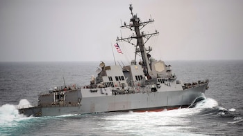 El destructor de misiles guiados