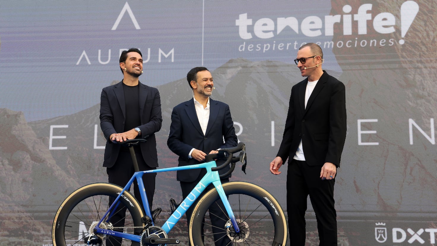 Tenerife se reivindica con una bici: “Queremos la Vuelta”